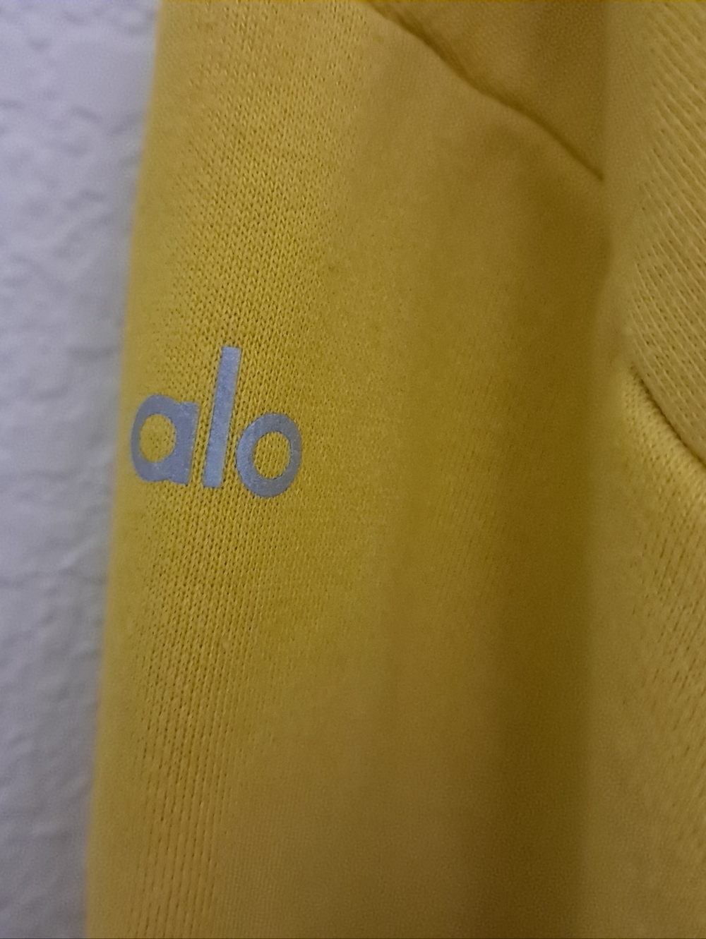 Alo Yoga 1/2 Zip Cropped Hoodie Sweatshirt - Picture 5 of 7